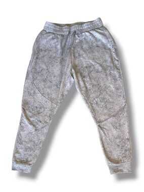 Gymshark Gray Speckled Joggers Mens Medium Athletic Sweatpants Tapered Gym
